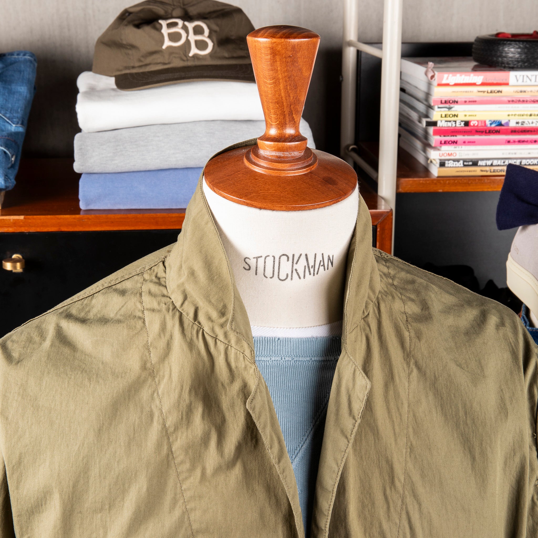 Orslow Simple Light Jacket Army Green