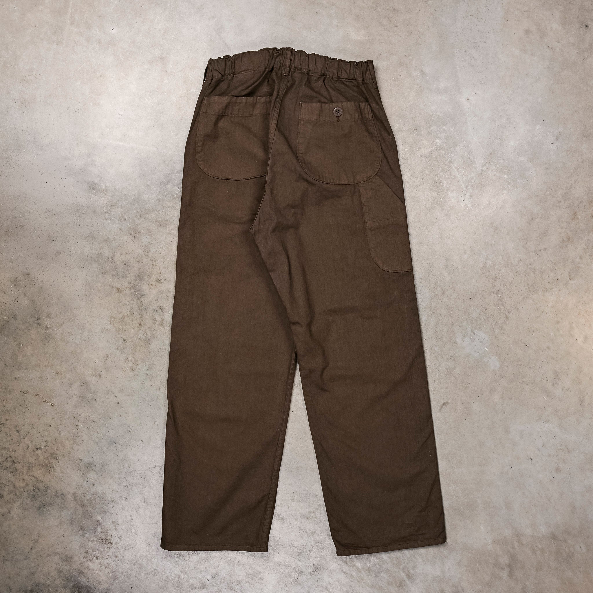 Orslow Wide Fit French Work Pants Coffee Brown – Frans Boone Store