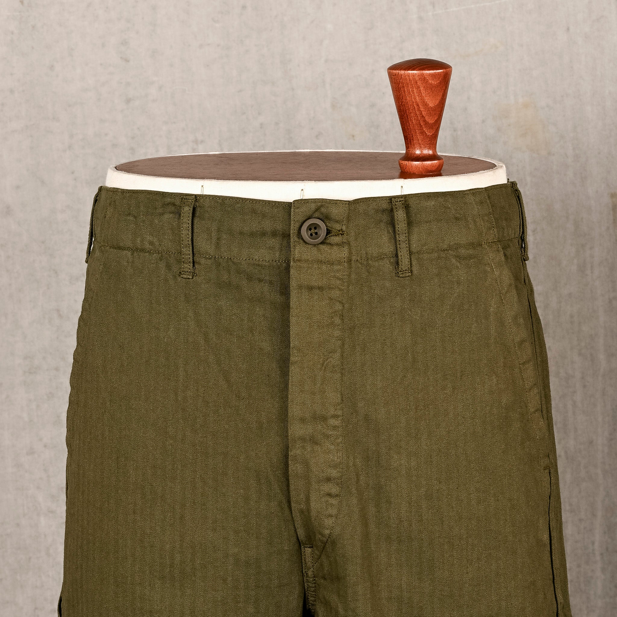 Orslow Wide Fit French Work Pants Army Green – Frans Boone Store