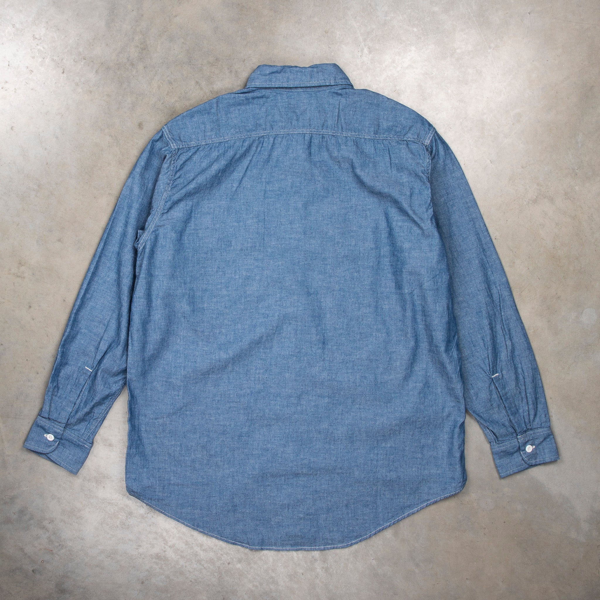 Orslow 8064 Chambray Work Shirt One Wash