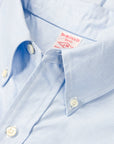 The Real McCoy's Joe McCoy Button Down Oxford Shirt Light Blue