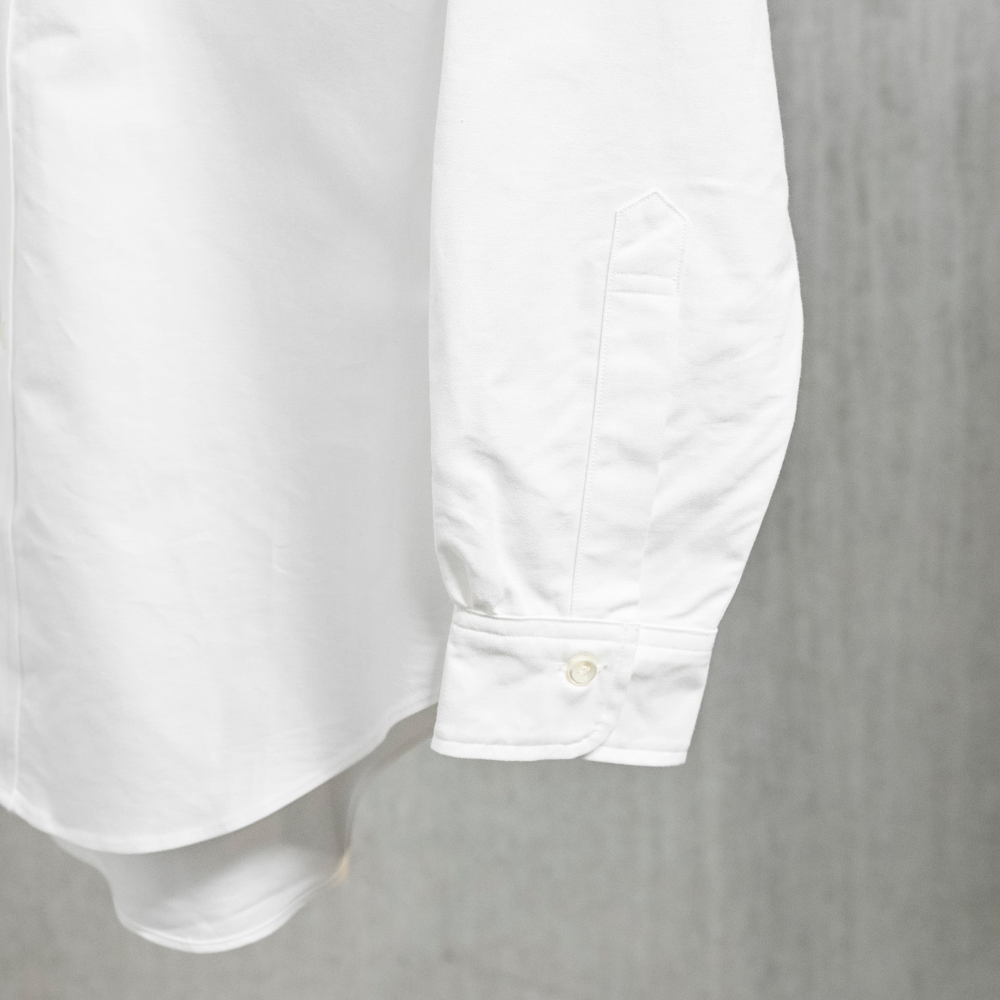 The Real McCoy's Joe McCoy Button Down Oxford Shirt White