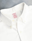 The Real McCoy's Joe McCoy Button Down Oxford Shirt White