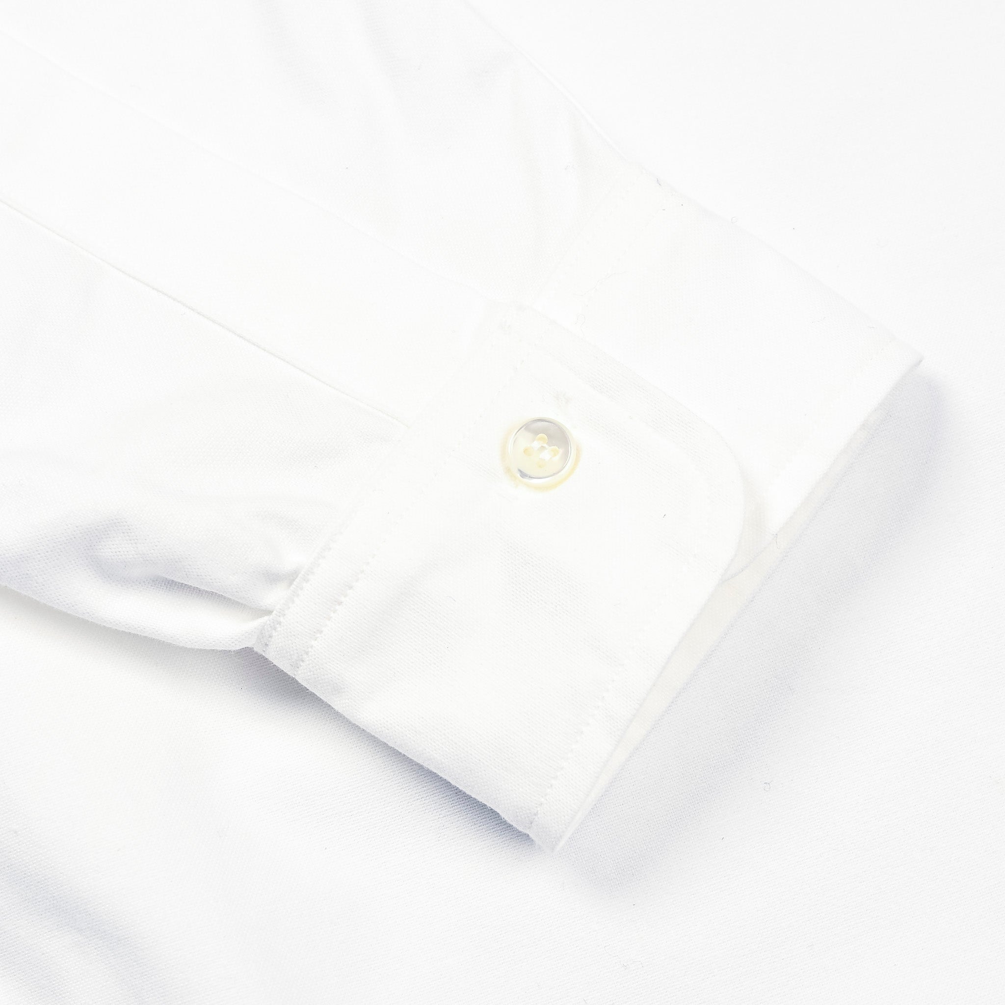 The Real McCoy's Joe McCoy Button Down Oxford Shirt White
