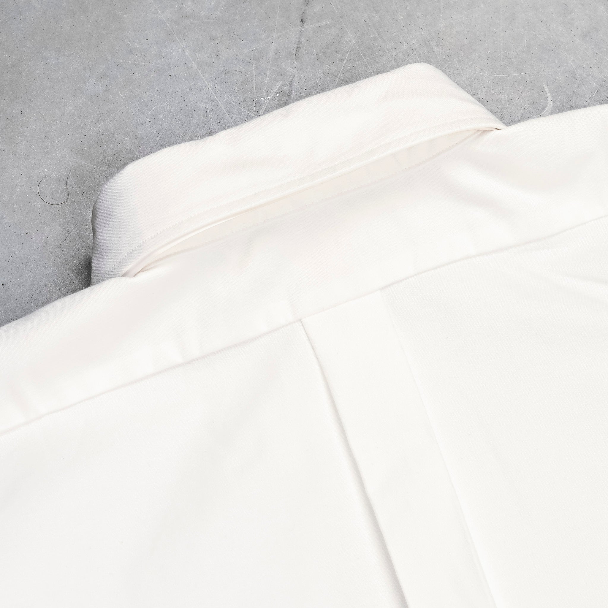 The Real McCoy's Joe McCoy Button Down Oxford Shirt White