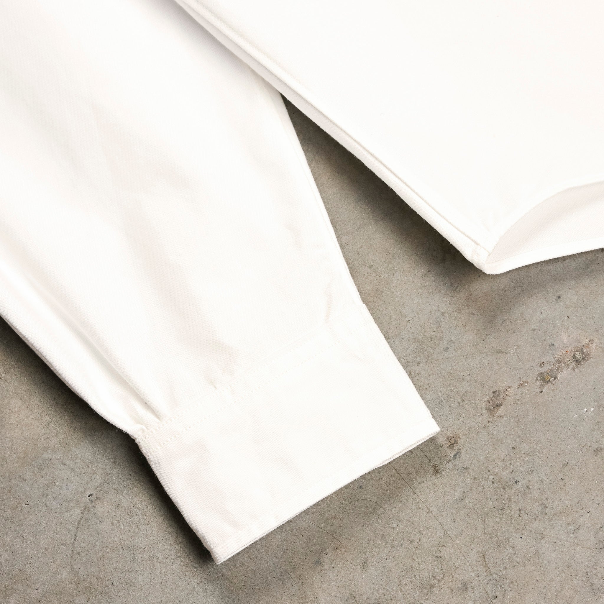The Real McCoy's Joe McCoy Button Down Oxford Shirt White