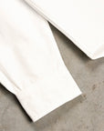 The Real McCoy's Joe McCoy Button Down Oxford Shirt White