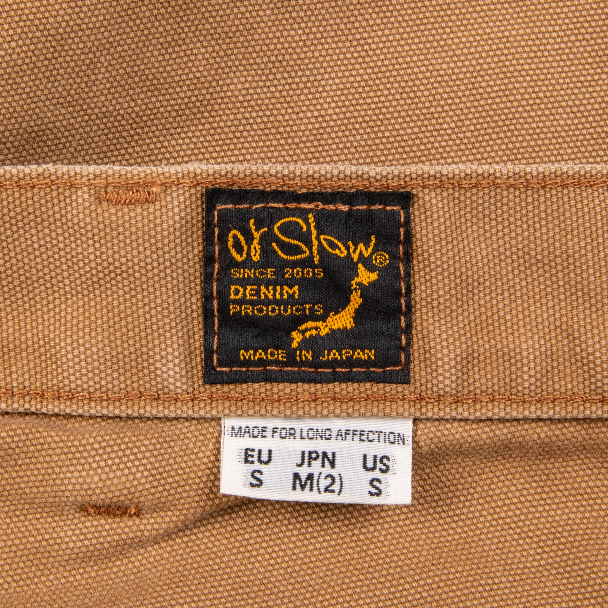 Orslow Painter Pants Duck Canvas Brown