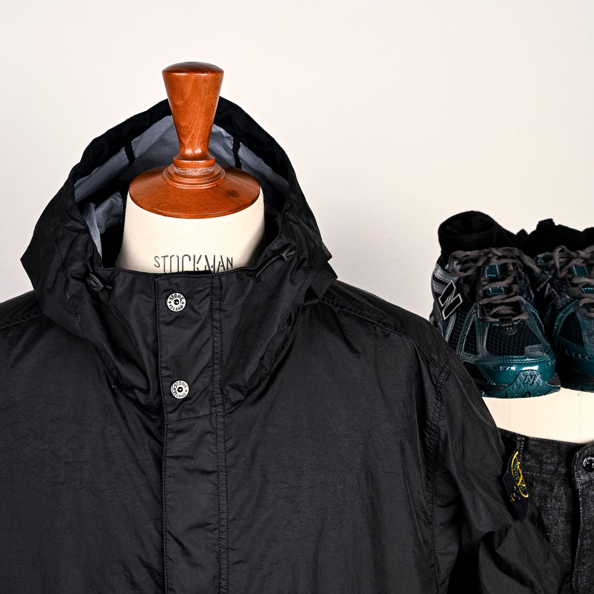 Stone Island Membrana 3L TC Parka Black – Frans Boone Store