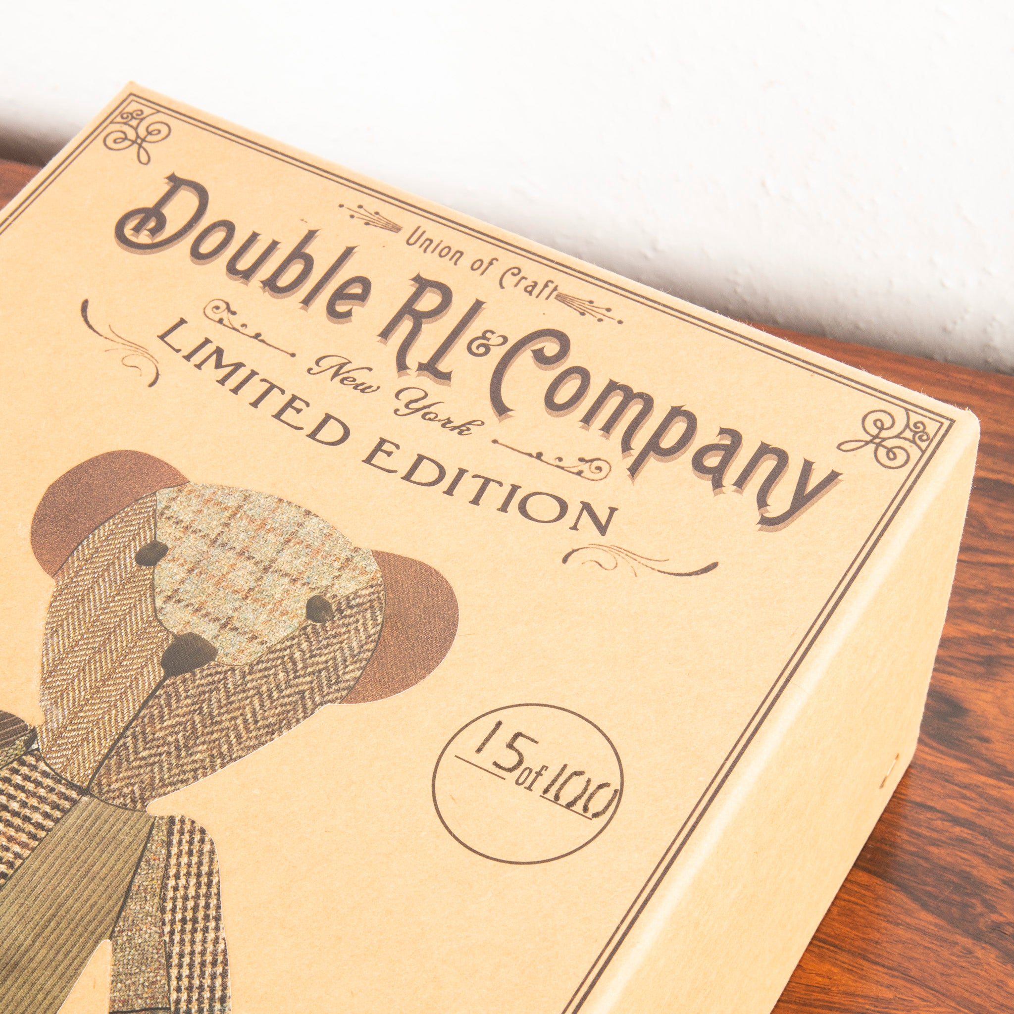 RRL Patchwork Bear Plush Wool Suede Limited Edition