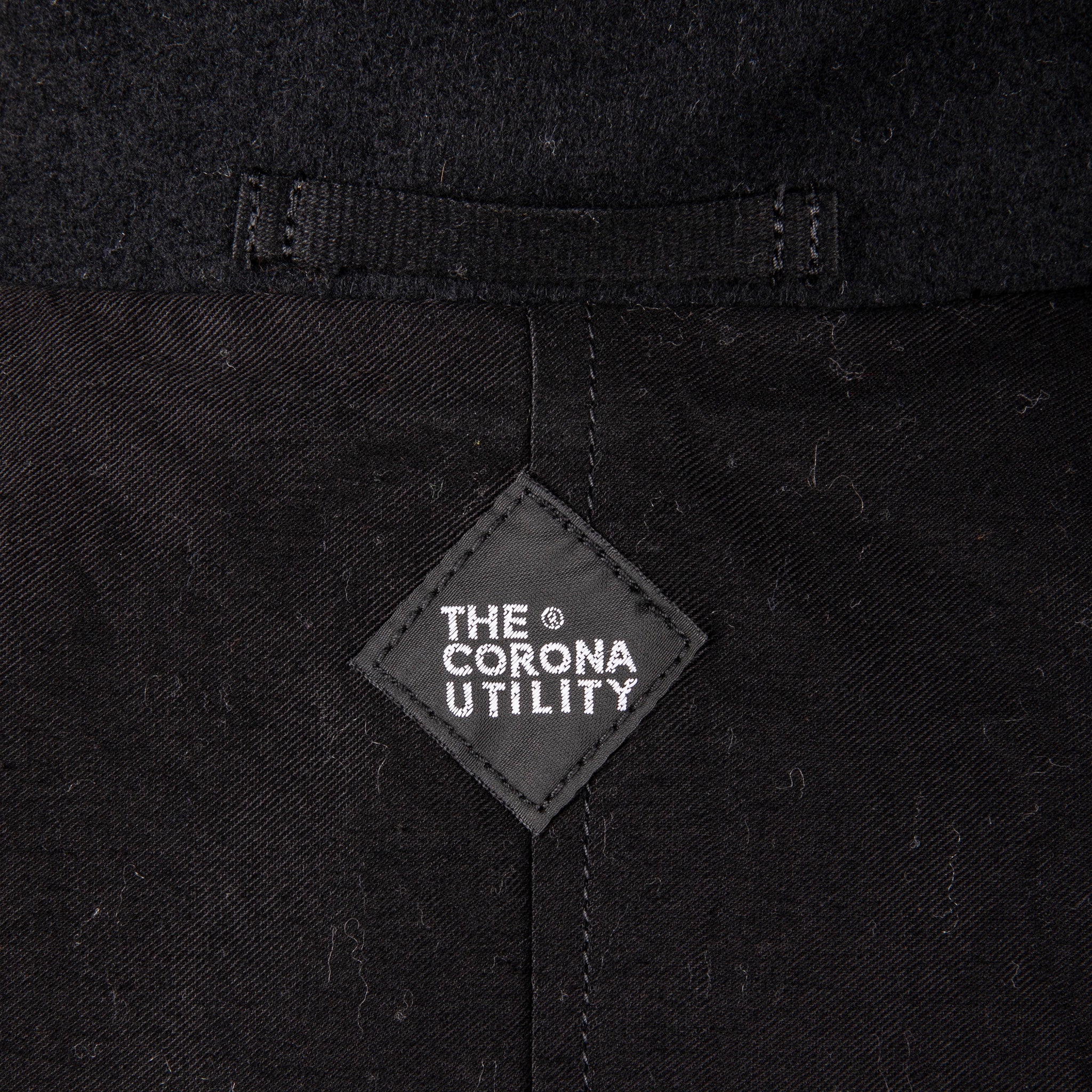 The Corona Utilty CJ067 Seaman&#39;s Coat Black