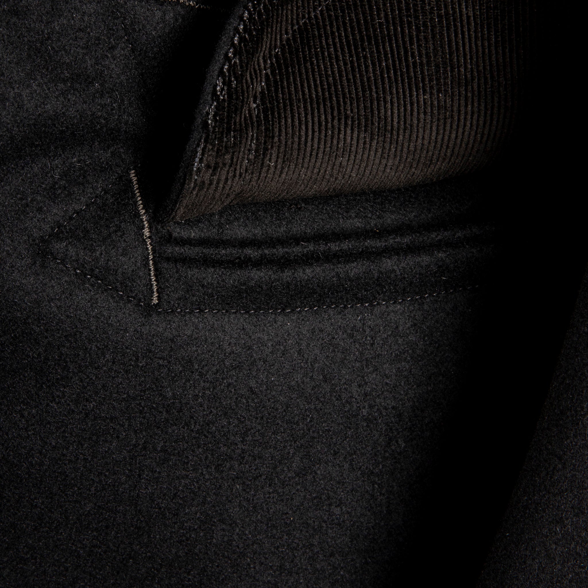 The Corona Utilty CJ067 Seaman's Coat Black – Frans Boone Store
