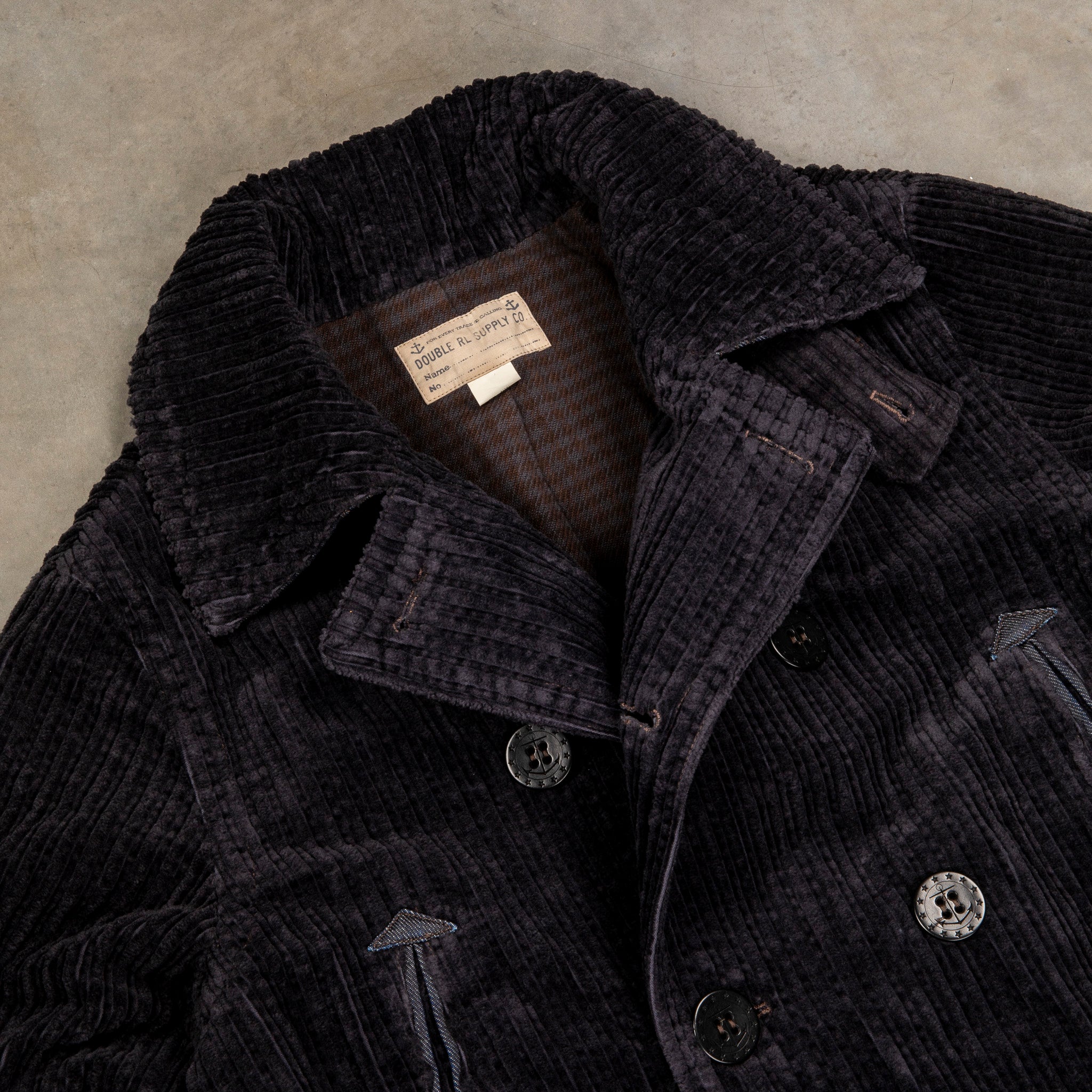 DOUBLE RL Supply Co. ネイビーピーコート M RRL（ピーコート）の