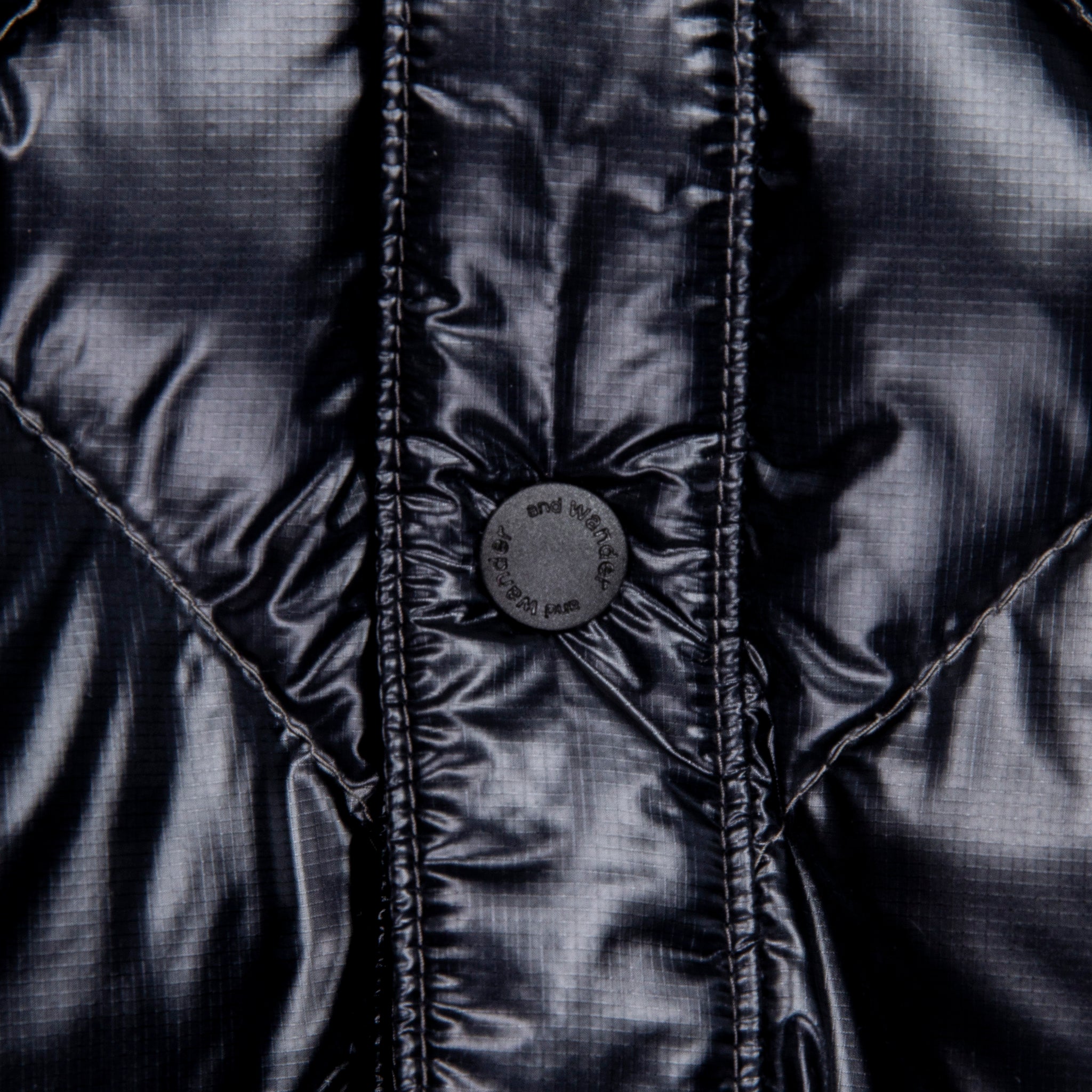 And Wander Diamond Stitch down vest black – Frans Boone Store