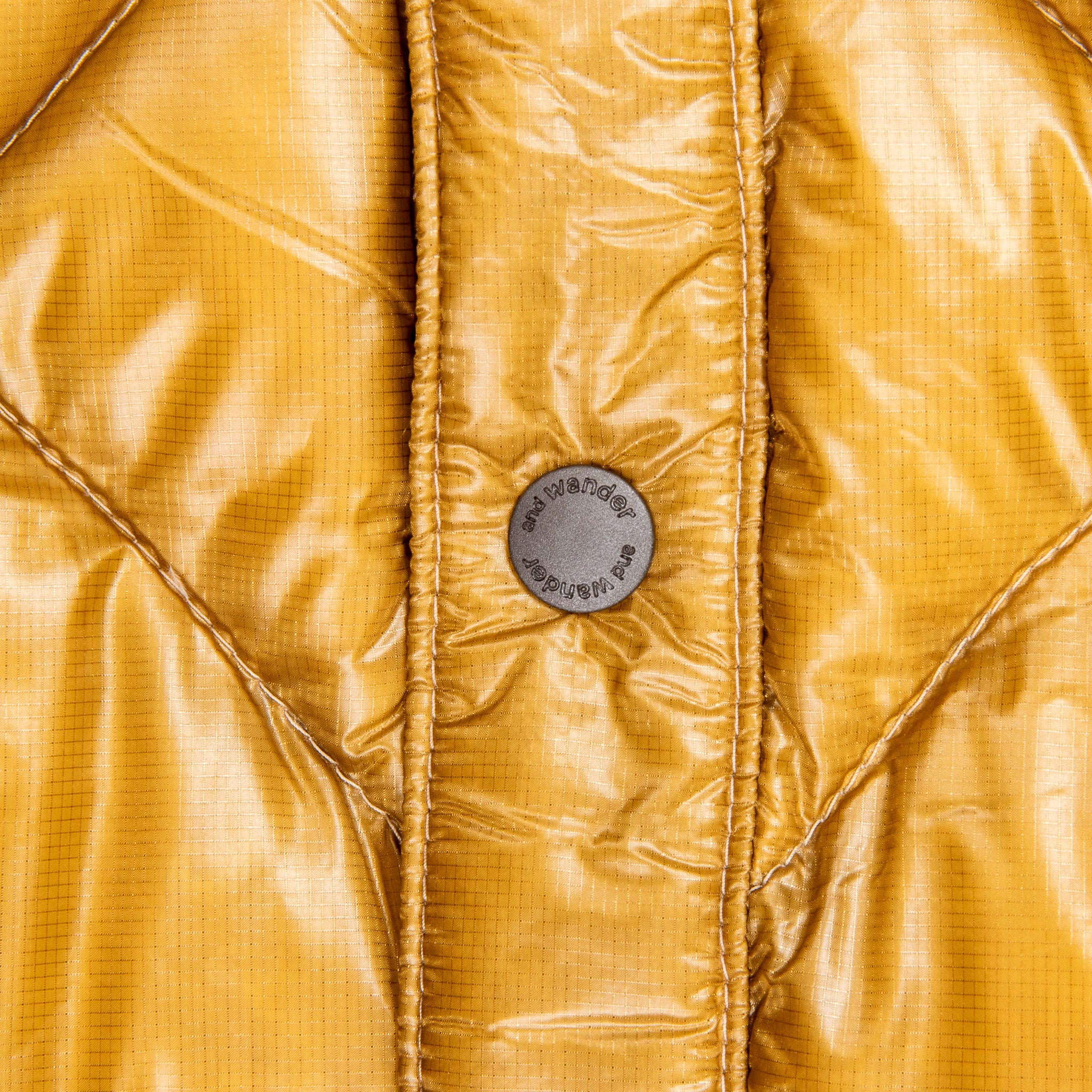And Wander Diamond Stitch down vest camel – Frans Boone Store
