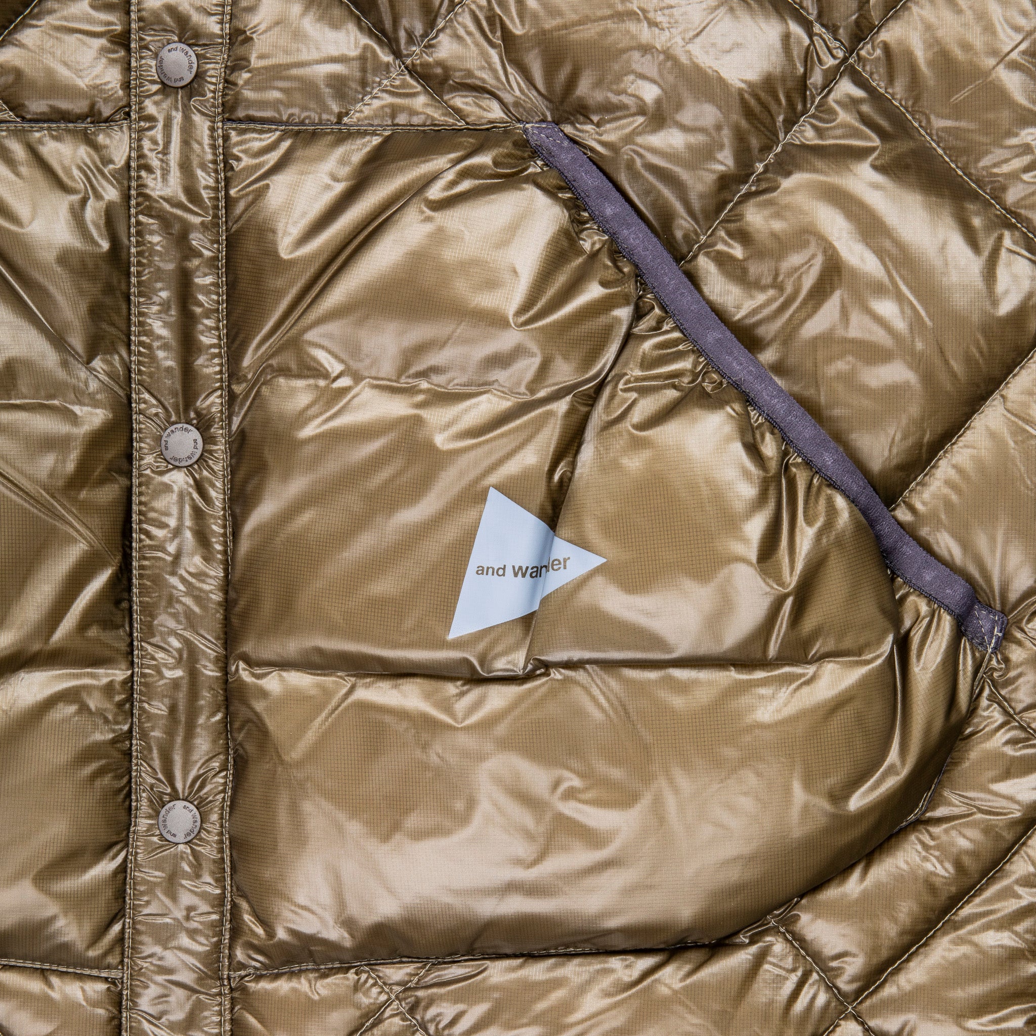 アウターその他 EiDER BIG DIAMANT Down Vest Tar DWW23601Z8 And Wander Diamond Stitch Down Vest Khaki – Frans Boone Store