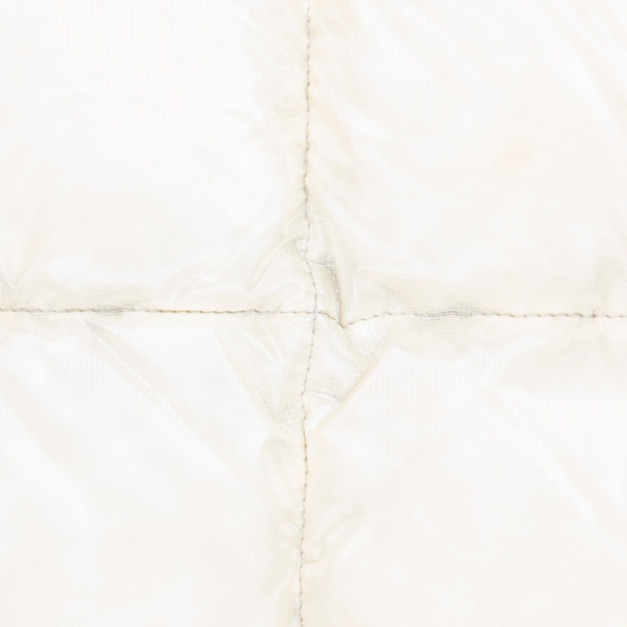 And Wander Diamond Stitch Down Vest Off White