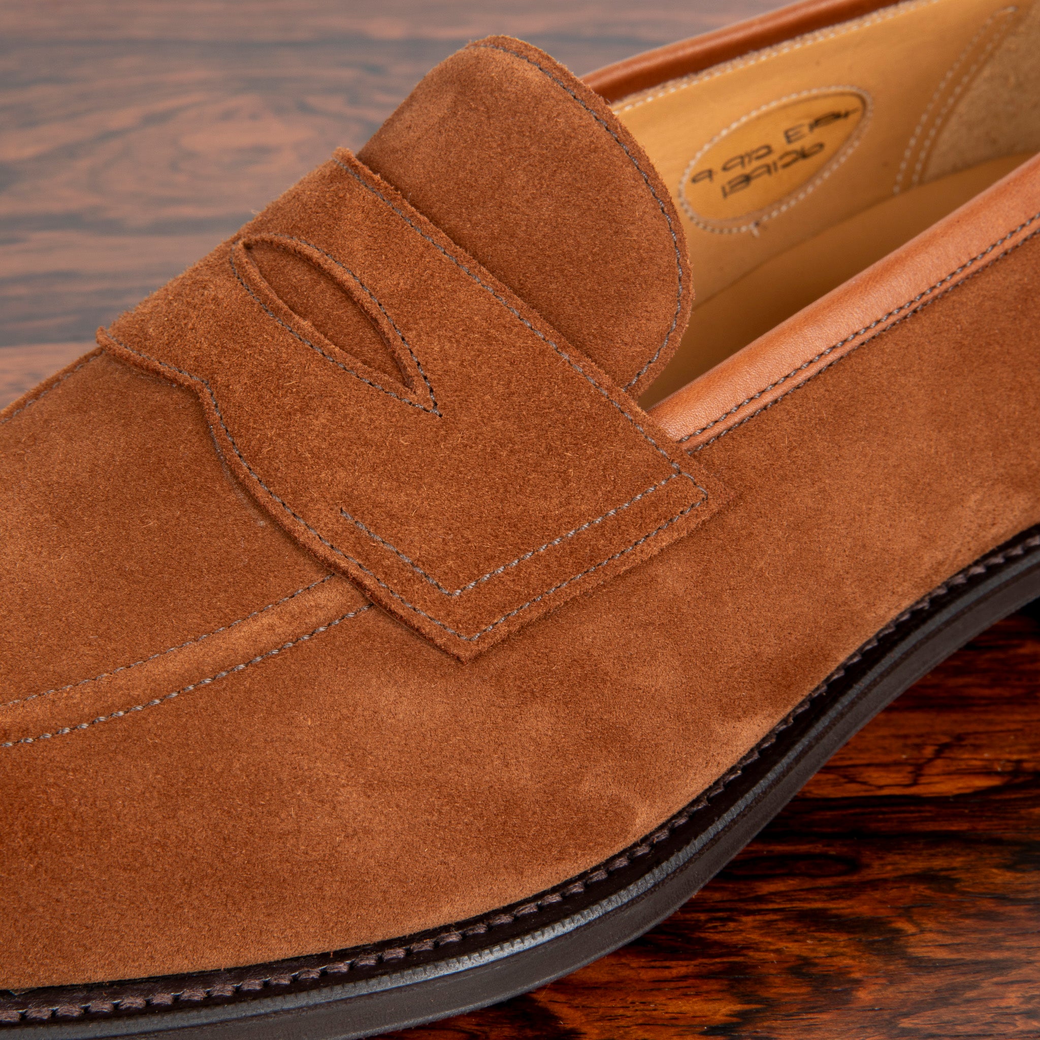 Edward Green Piccadilly in Snuff Suede on R1 – Frans Boone Store