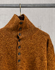 Olde H & Daughter Mouline Wool Turtle Polo Clay