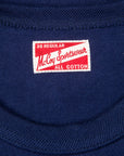 The Real McCoy's Pocket Tee Navy