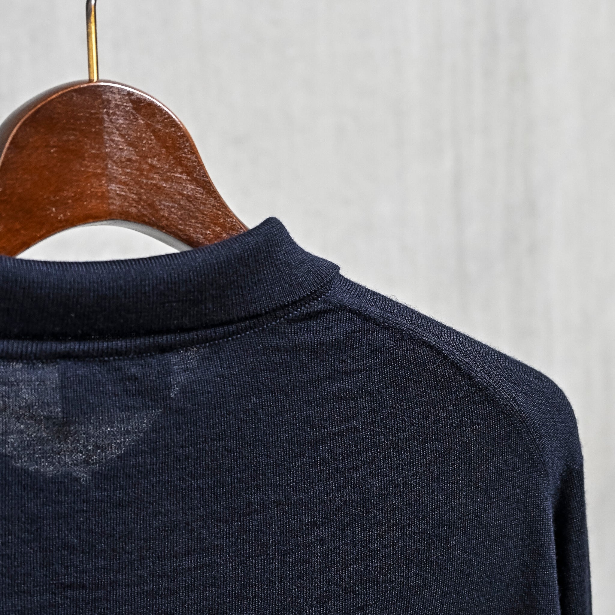 William Lockie x Frans Boone 30G Loro Piana 170's Wish Polo Nero Navy