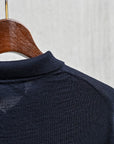William Lockie x Frans Boone 30G Loro Piana 170's Wish Polo Nero Navy