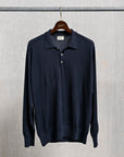 William Lockie x Frans Boone 30G Loro Piana 170's Wish Polo Nero Navy