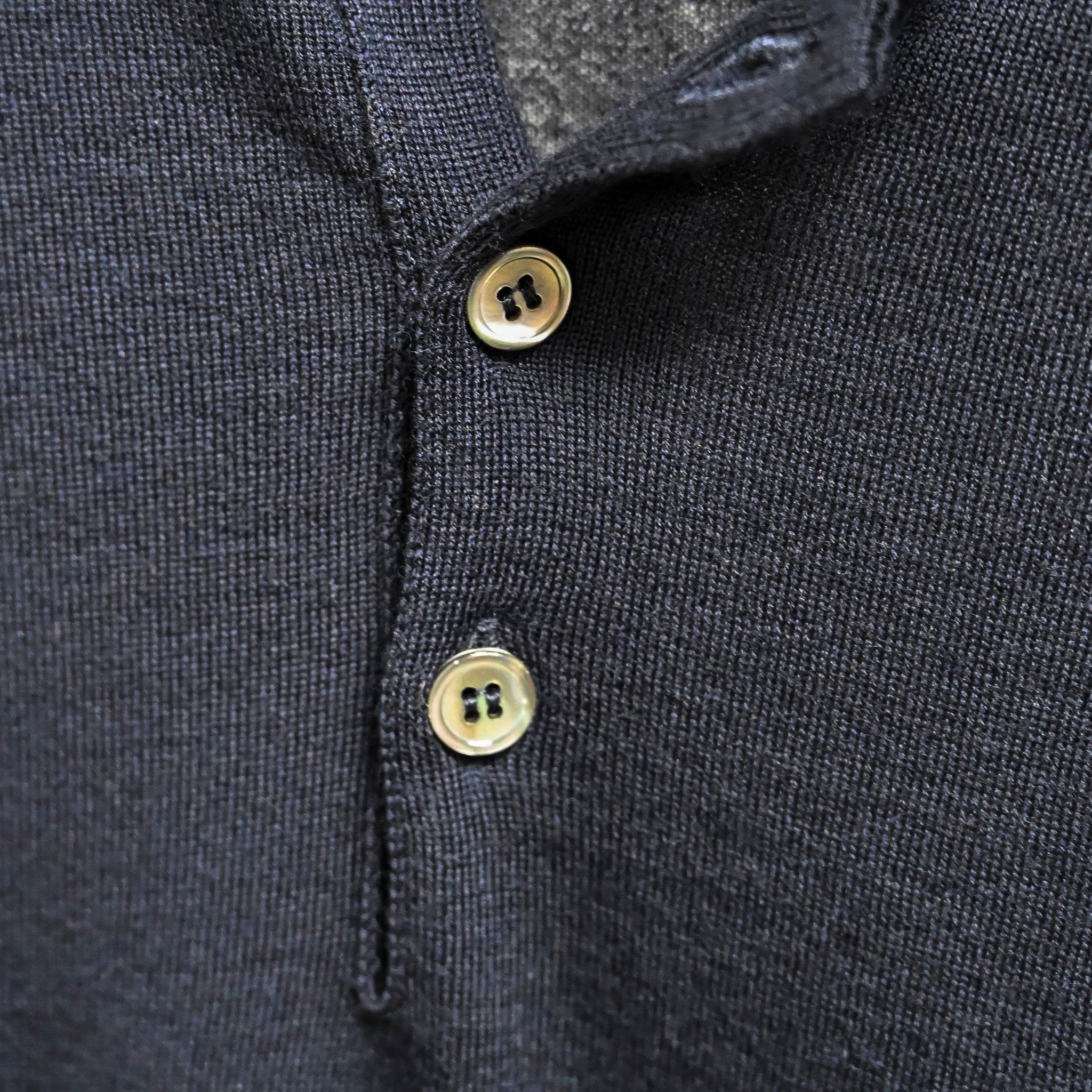 William Lockie x Frans Boone 30G Loro Piana 170's Wish Polo Nero Navy