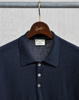 William Lockie x Frans Boone 30G Loro Piana 170's Wish Polo Nero Navy