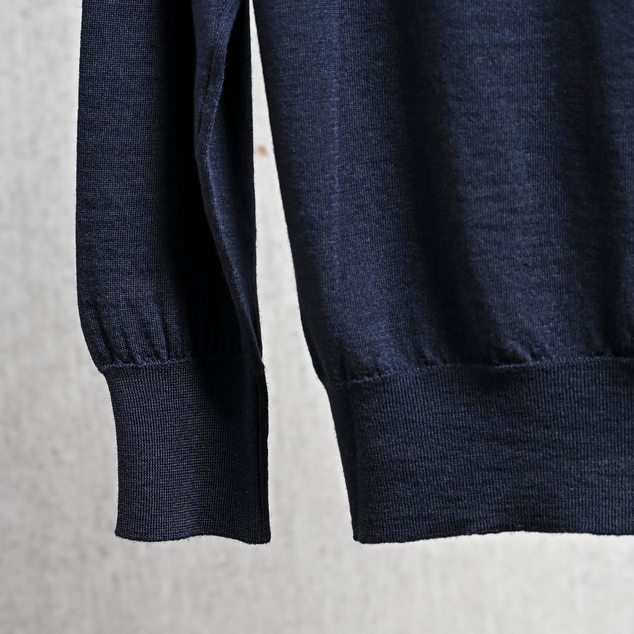 William Lockie x Frans Boone 30G Loro Piana 170's Wish Polo Nero Navy