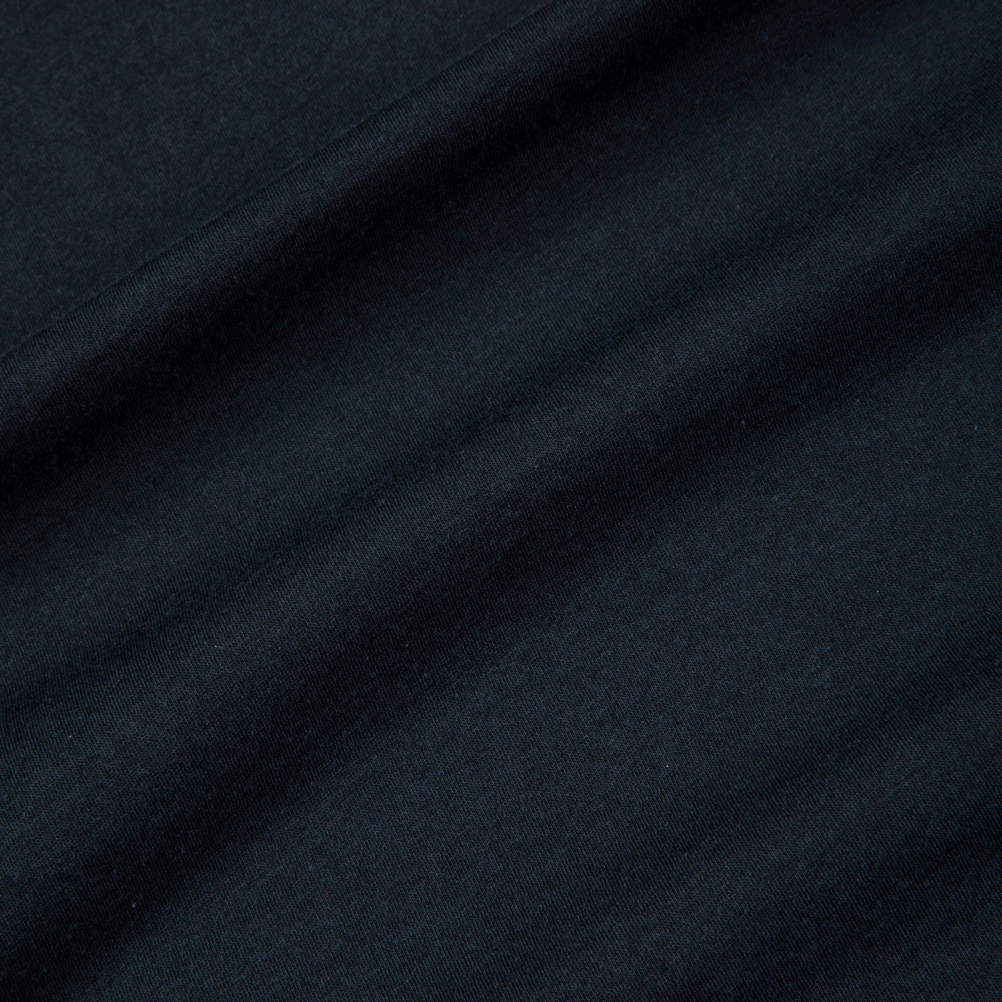 James Perse Elevated Lotus Jersey Short Sleeve Polo French Navy