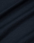 James Perse Elevated Lotus Jersey Short Sleeve Crew Neck Tee French Navy