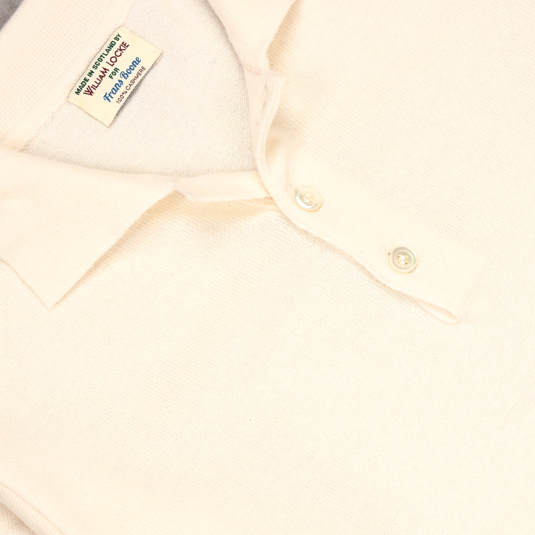 William Lockie x Frans Boone Cashmere Polo Arpa