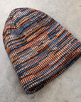 Engineered Garments Blue/Orange Wool Knit Poly Beanie
