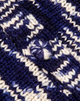 The Elder Statesman 100% Cashmere Rolo Cardigan G Blues