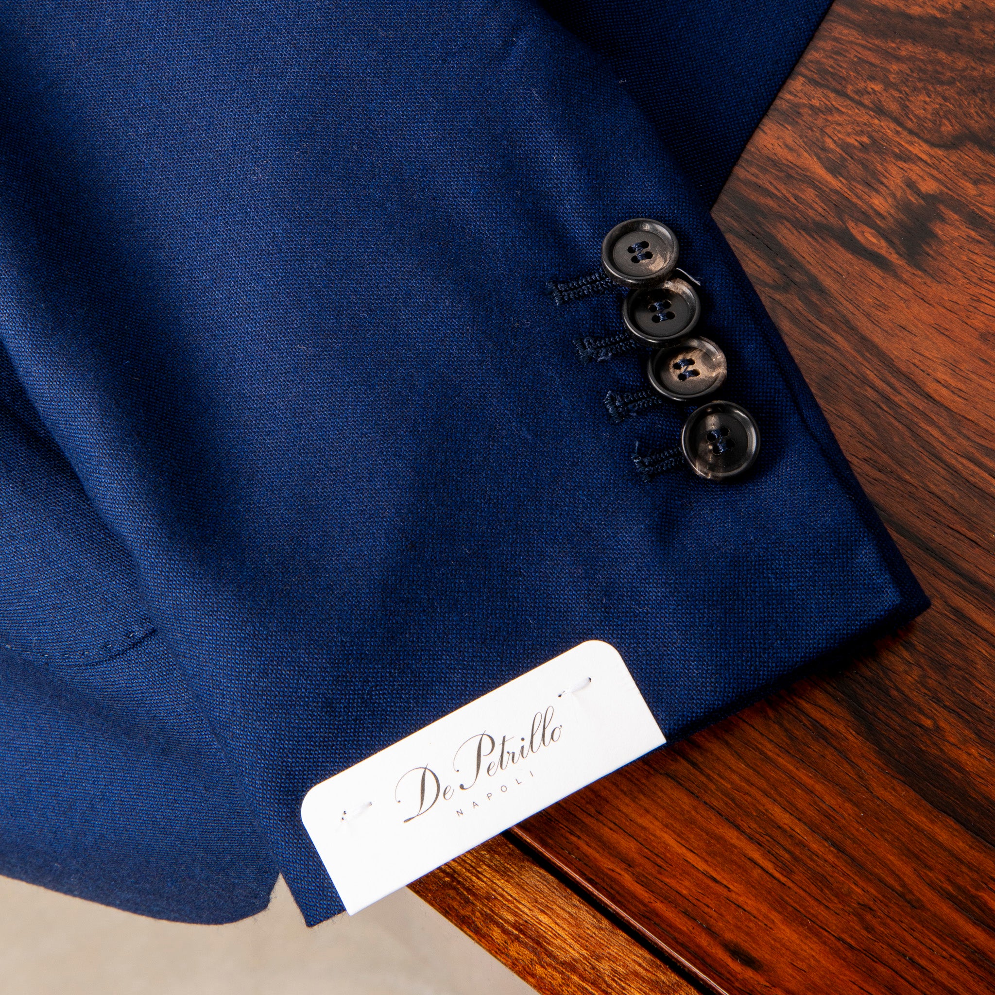De Petrillo Posillipo Jacket Pure Cashmere Bluette – Frans Boone Store