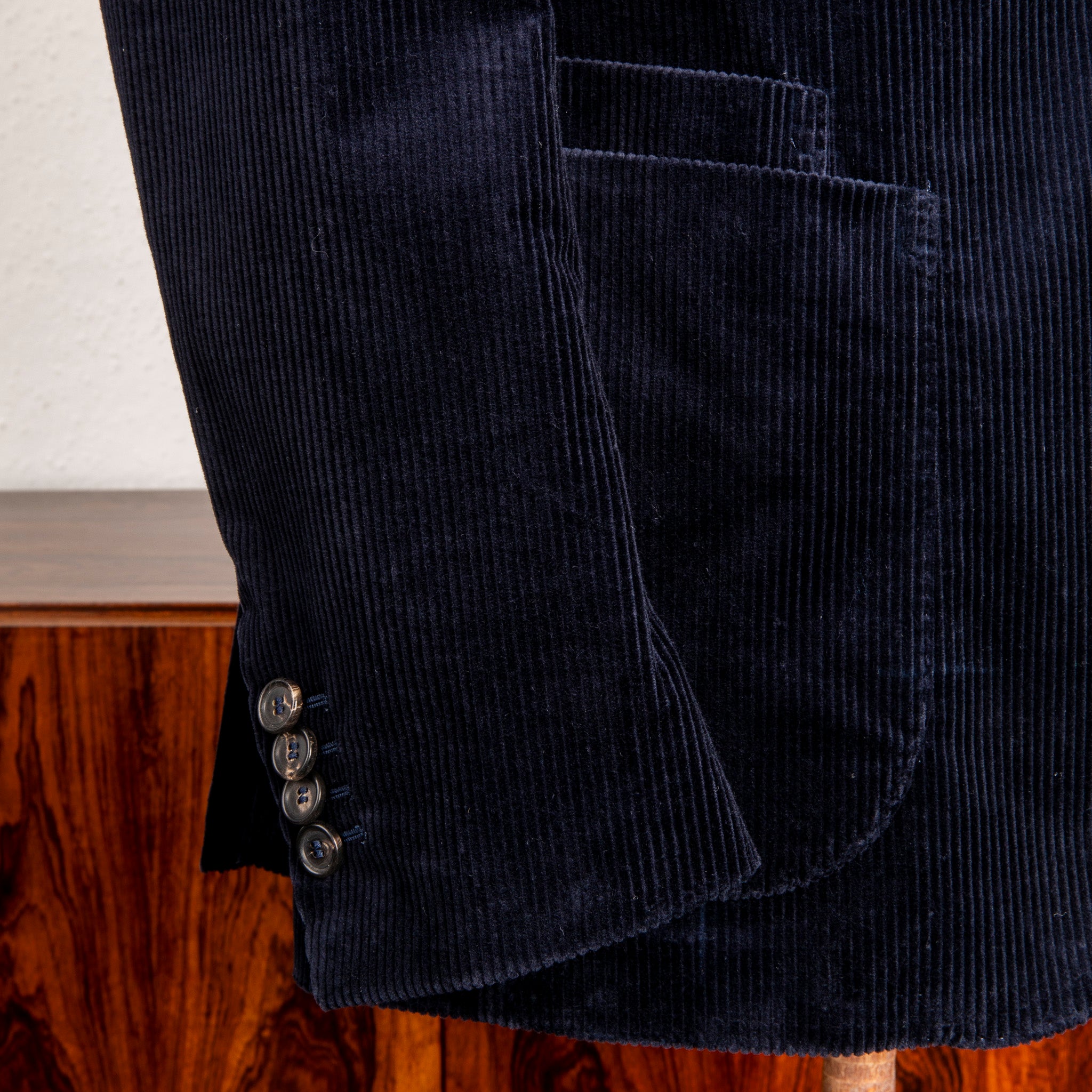 De Petrillo Posillipo Corduroy Jacket Blu Notte – Frans Boone Store