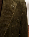 De Petrillo Posillipo Corduroy Jacket Verde Marcio Scuro
