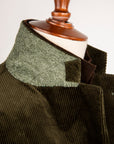 De Petrillo Posillipo Corduroy Jacket Verde Marcio Scuro