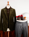 De Petrillo Posillipo Corduroy Jacket Verde Marcio Scuro