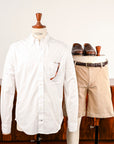 Remi Relief Corduroy Shorts Sulfur Dye Beige
