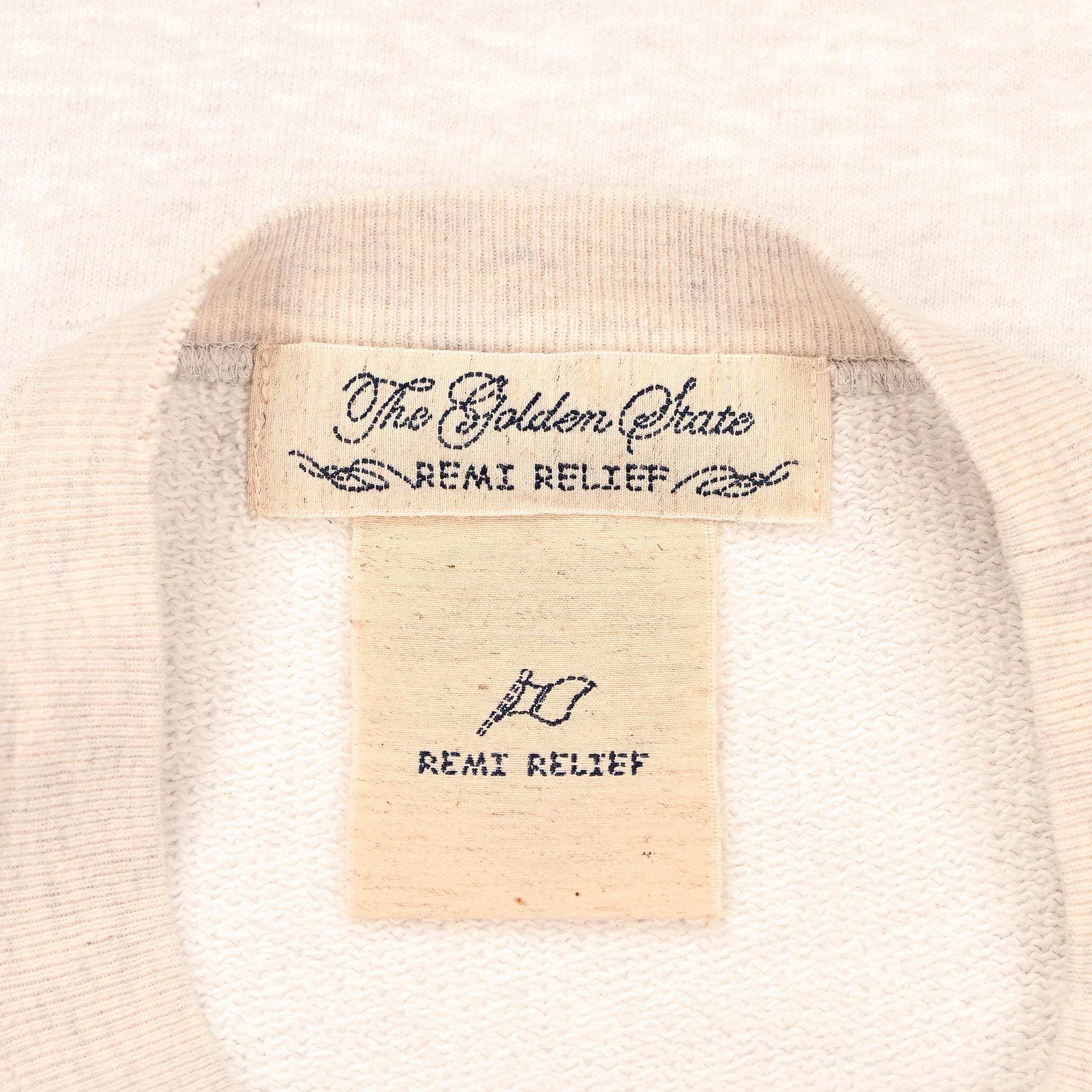 Remi Relief 3-Skip Stitches Sweater SP Finish Oatmeal – Frans