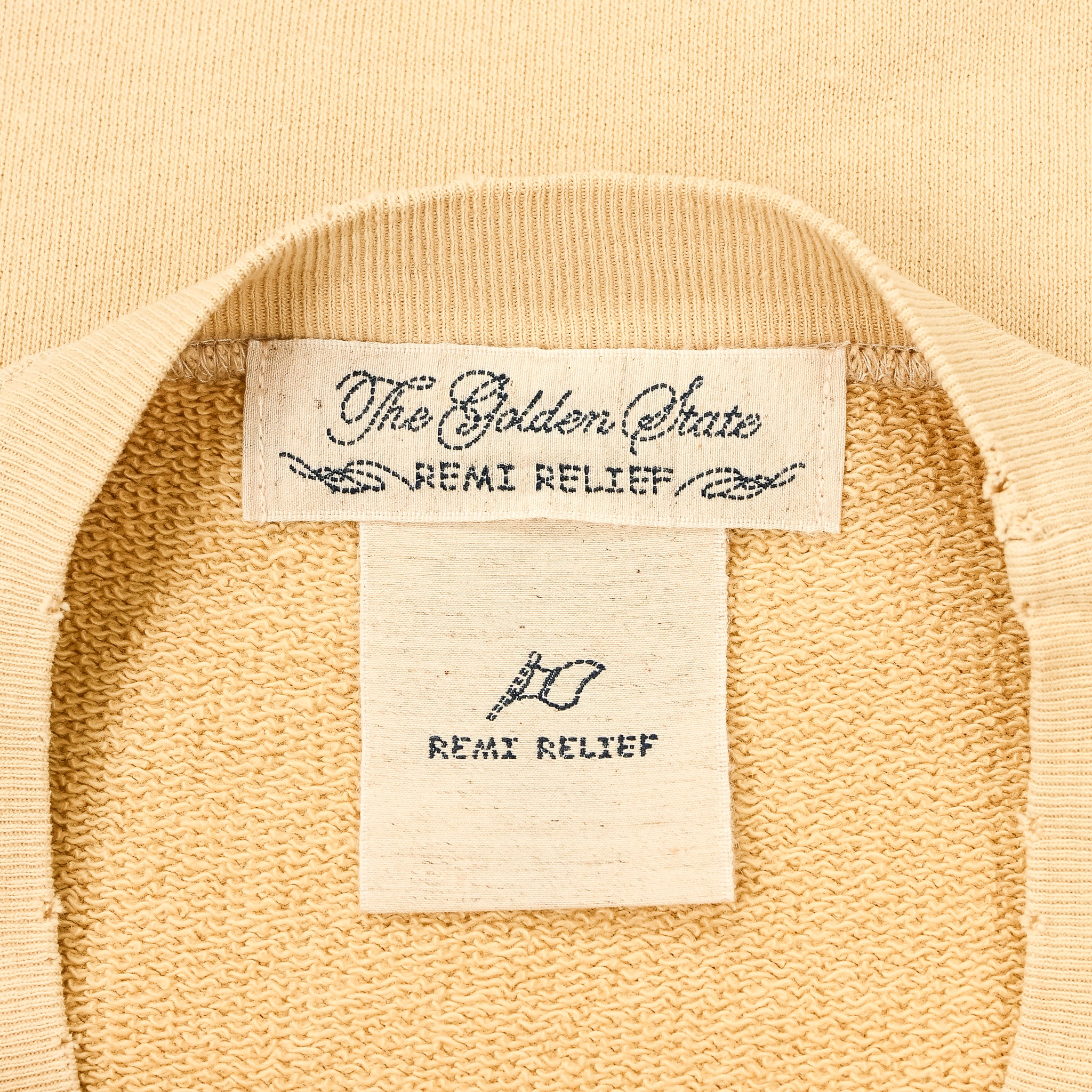 Remi Relief 3-Skip Stitches Sweater SP Finish Yellow – Frans Boone