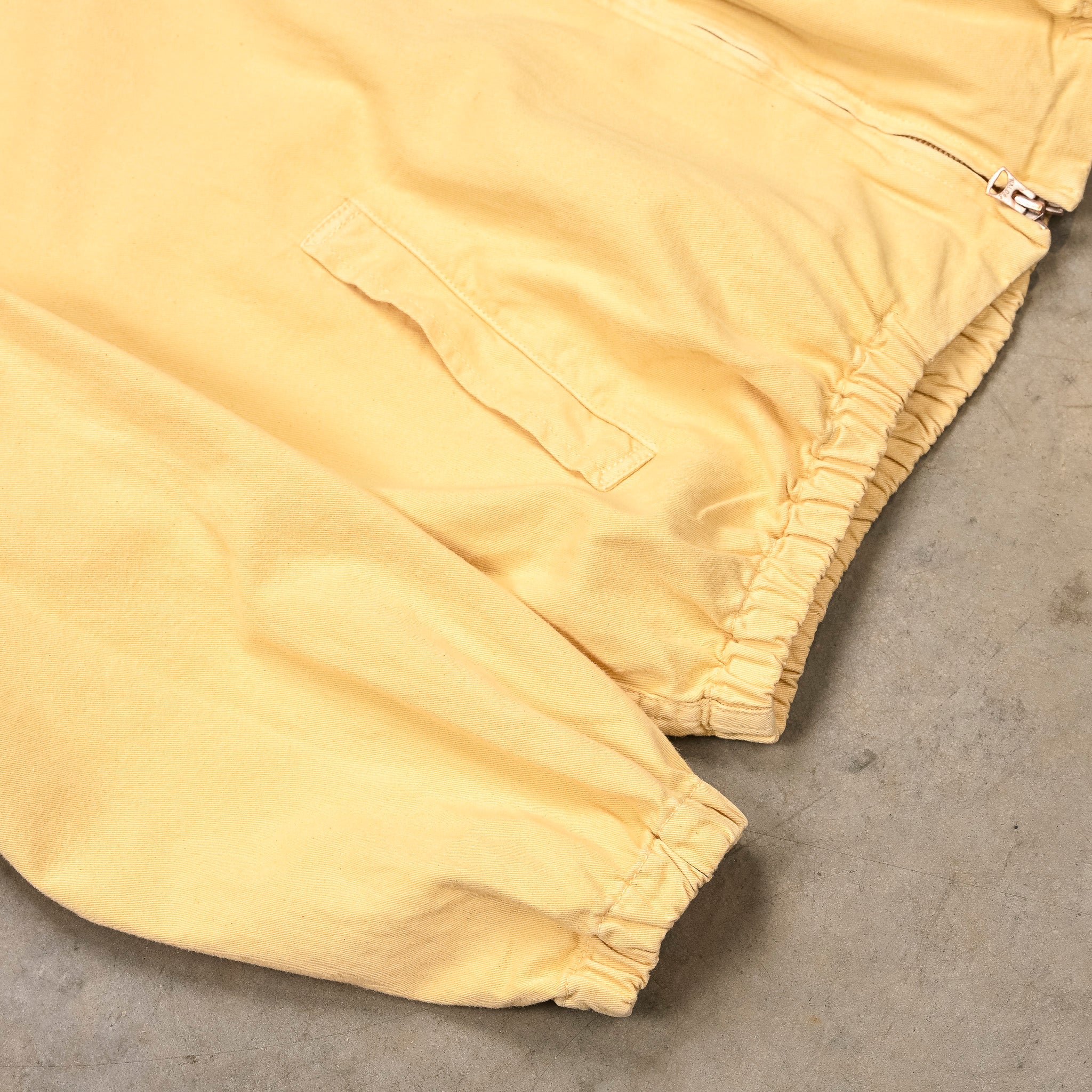 Remi Relief Drizzler Jacket Cotton Twill Yellow