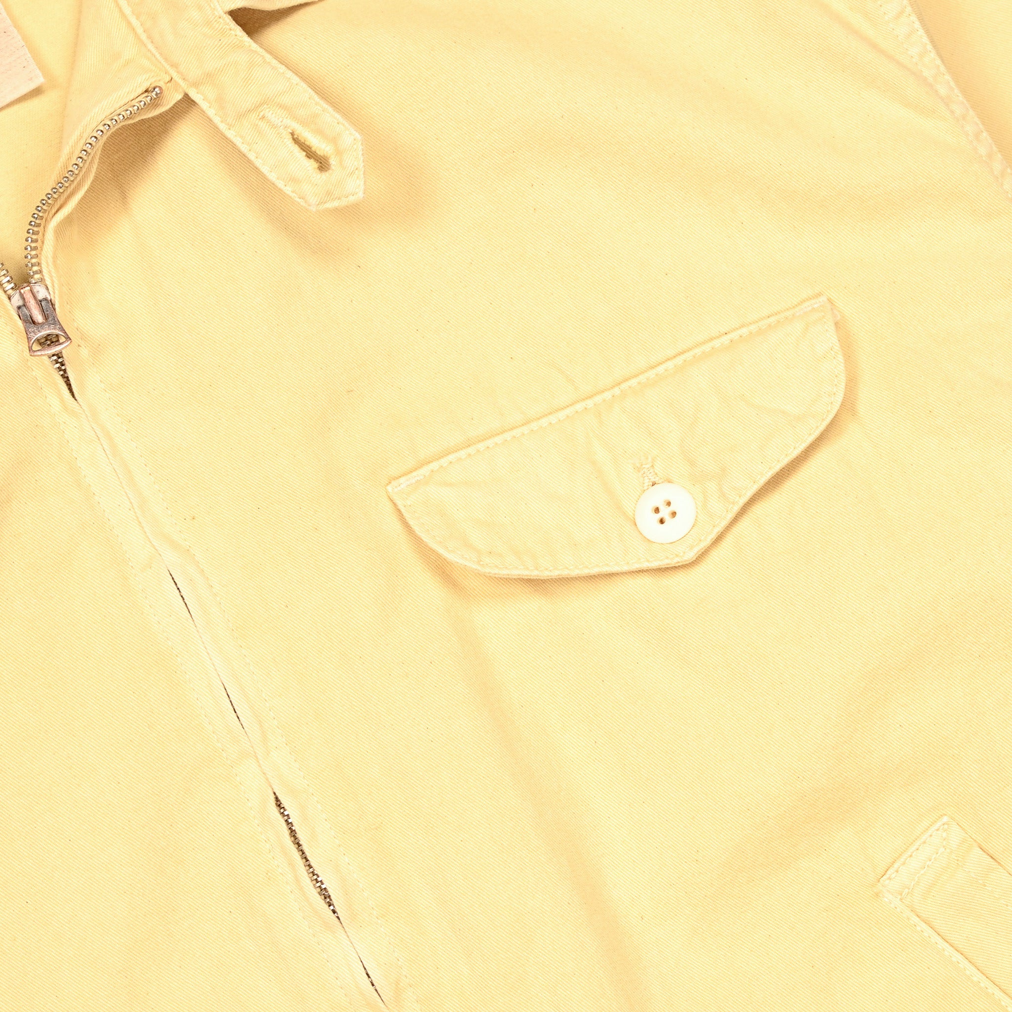 Remi Relief Drizzler Jacket Cotton Twill Yellow