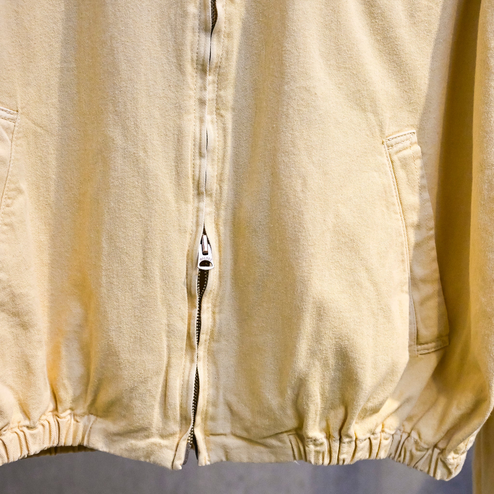 Remi Relief Drizzler Jacket Cotton Twill Yellow