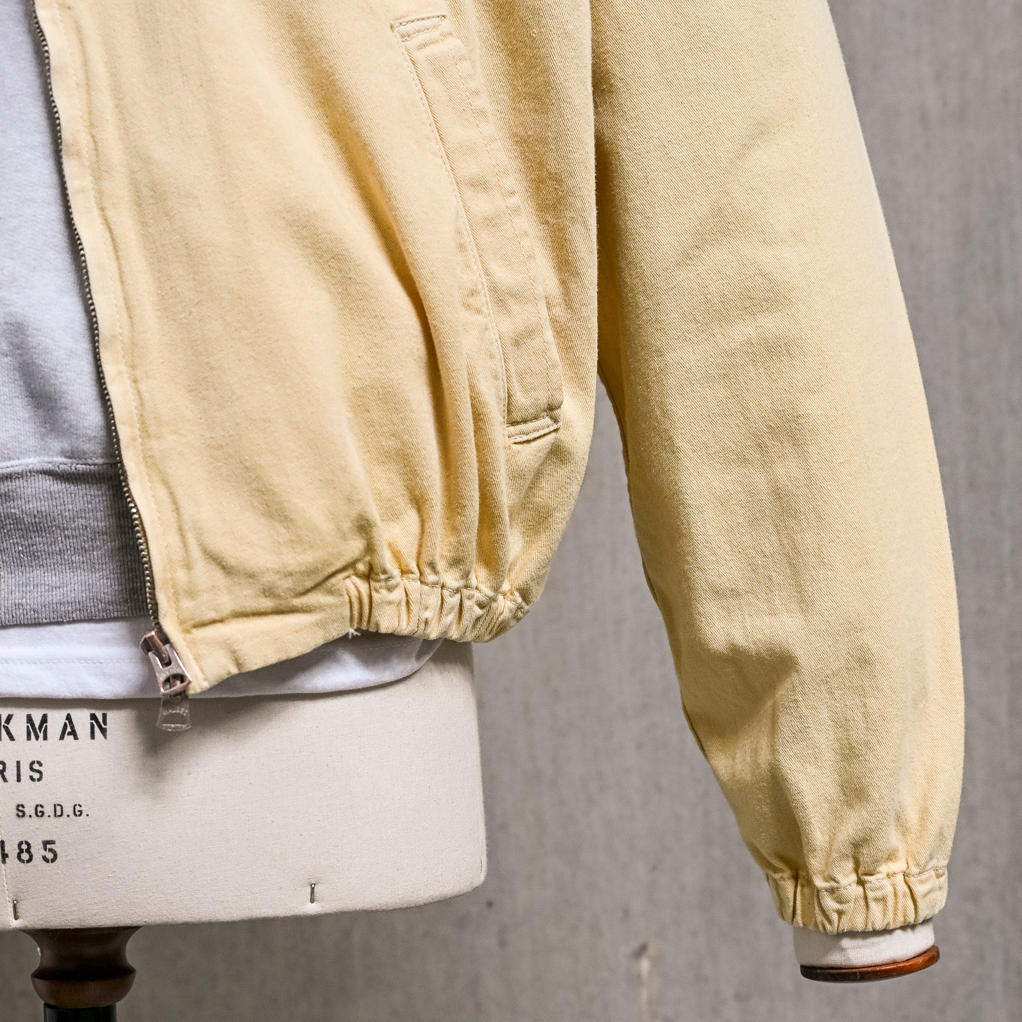 Remi Relief Drizzler Jacket Cotton Twill Yellow