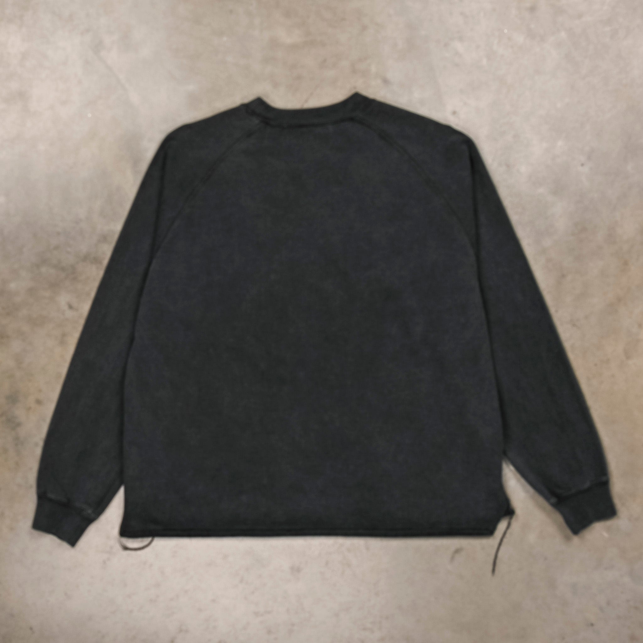 Remi Relief Raglan Sweater Supima Cotton Black – Frans Boone Store
