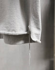 Remi Relief Raglan Sweater Supima Cotton Gray