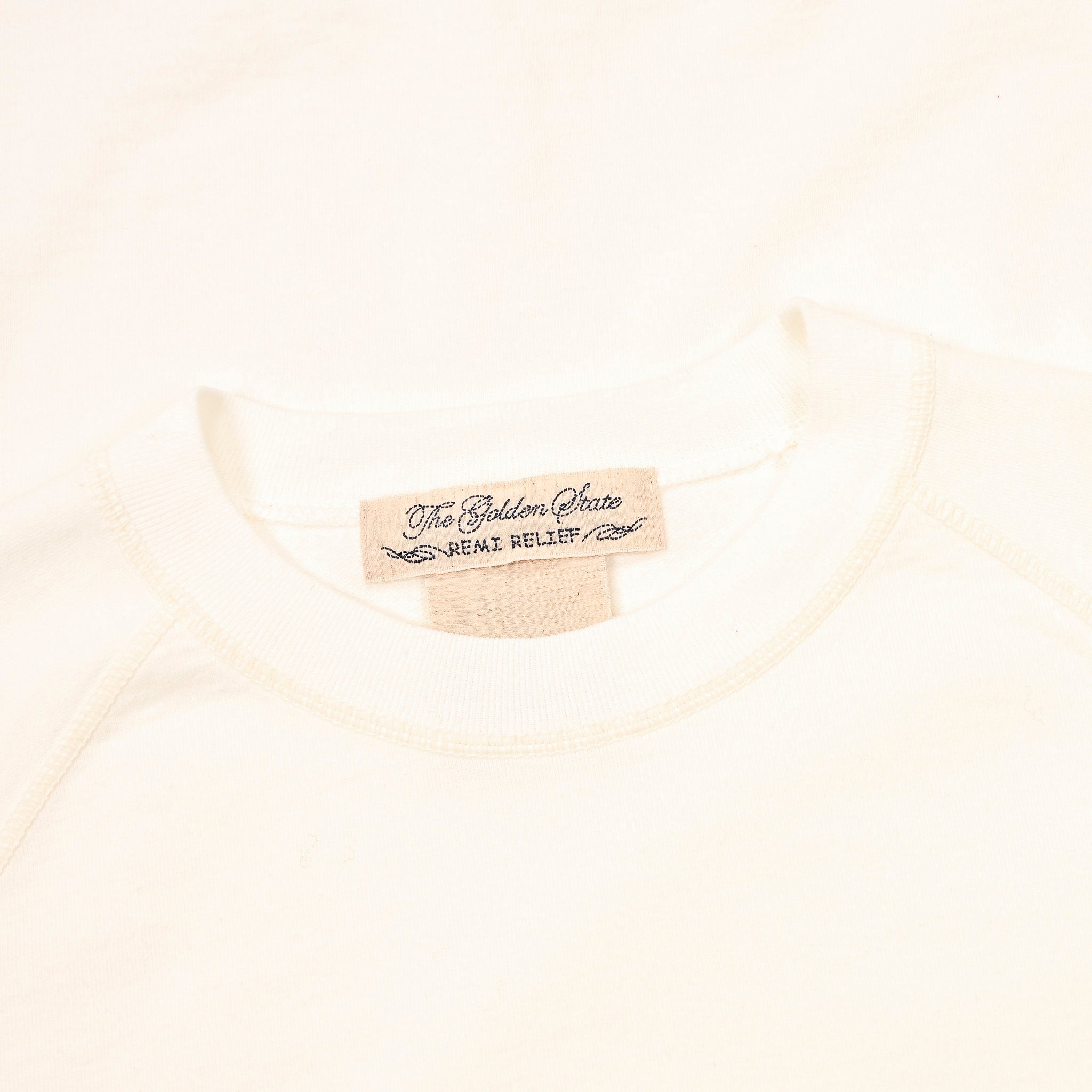 Remi Relief Raglan Sweater Supima Cotton Off-White – Frans Boone Store
